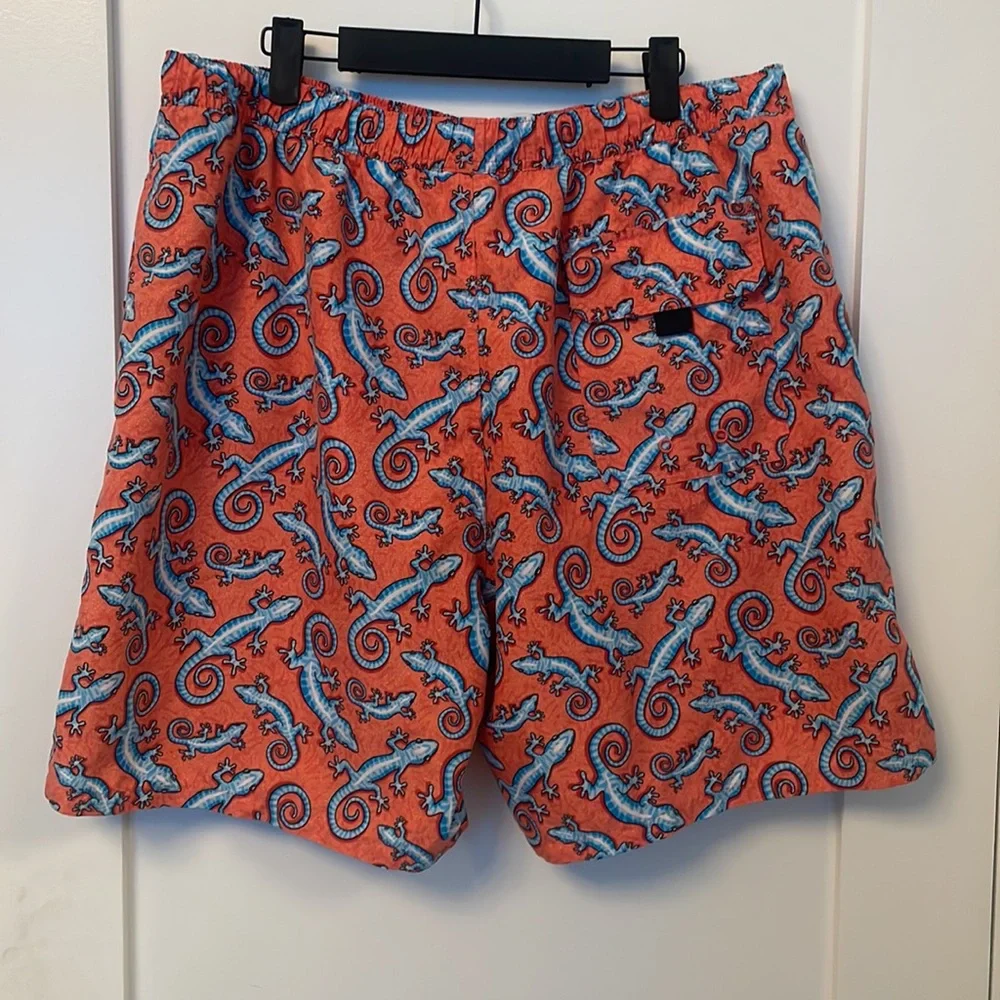 Vineyard Vines Red and Blue Swim Trunks